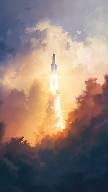 Futuristic clouds, , High definition HD phone wallpaper