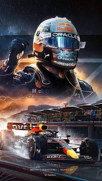 Checo Winner In Monaco, Sergio_Perez, automotive_design, Redbull, Gp, F1 HD phone wallpaper