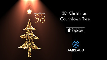 3D Christmas Countdown Tree for 6, 6 plus, 5s & iPad - YouTube HD wallpaper