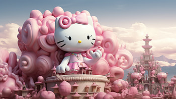 Hello Kitty Fantasy World, Anime, Hello Kitty, sanrio HD wallpaper