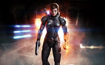 Mass Effect 3 Shepard Femshep , mass-effect, games HD wallpaper