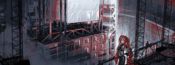 Machine City Scenery Anime Original Scifi , anime-girl, anime, artist, artwork, digital-art HD wallpaper