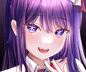 Hoshino Ai, Ai Hoshino, Anime, Oshi no Ko HD wallpaper