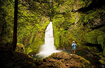 Wahcella Falls Oregon, falls, wahcella, oregon, , cool HD wallpaper