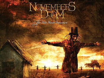 Novembers Doom - The Pale Haunt Departure, pale, band, heavy, music, logo, haunt, november, metal, doom, novembers HD wallpaper