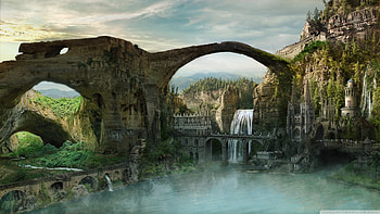 City, Fantasy HD wallpaper