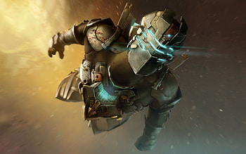 Robot ninja, Isaac Clarke artwork, Dead Space 2 HD wallpaper