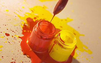Bank, Miscellanea, Miscellaneous, Paint, Jar, Brush HD wallpaper