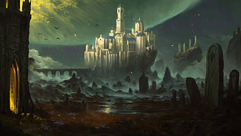 Castle Elden Ring HD wallpaper