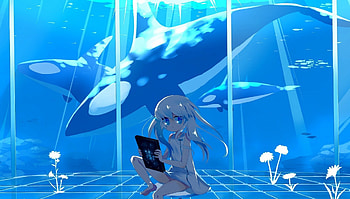 Me, , girl, anime, bff HD wallpaper