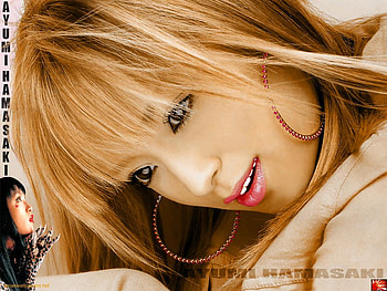 mi-Hamasaki, ayumi, japan, eyes, people, face, girls, models, hair, cloud HD wallpaper