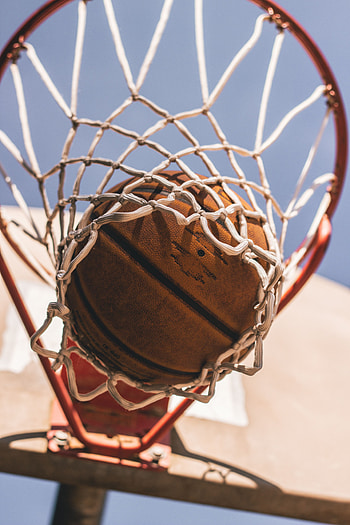 Sports, Basketball, Ball, Basketball Grid, Basketball Net HD phone wallpaper