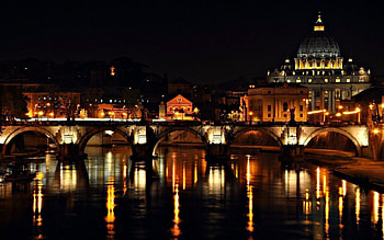 Rome night , Top backgrounds HD wallpaper