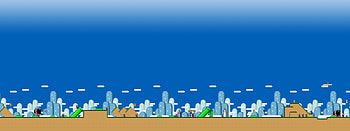 There's rarely decent fits for for dual-screens, So I use long side-scrolling maps ... HD wallpaper