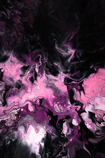 Multicolored, Abstract, Divorces, Motley, Paint, Mixing HD phone wallpaper