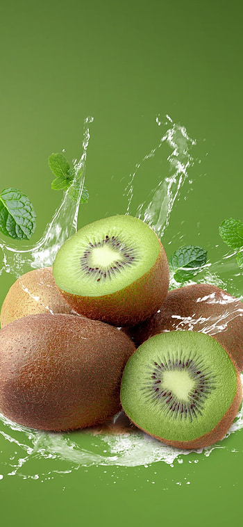 Food kiwi, Nutritious snack, Natural source, Tropical flavor HD phone wallpaper