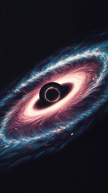 Stellar Black Hole , black hole, galaxy, space, universe, cosmic HD phone wallpaper