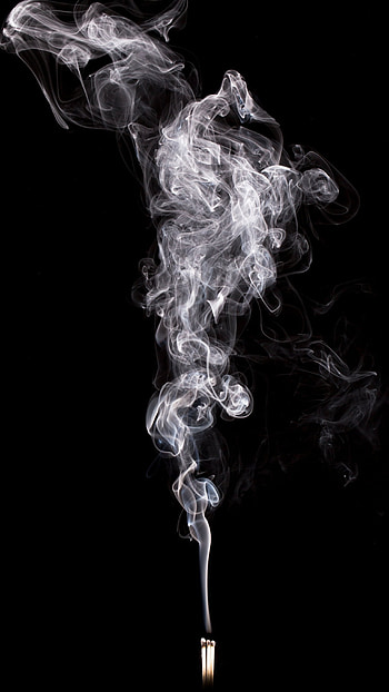 Smoke, Grey Smoke Background HD phone wallpaper