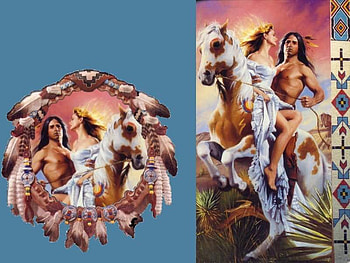 Nevada Dawn, dawn, brave, romance, indian HD wallpaper