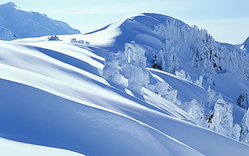 Snow Mountain HD wallpaper