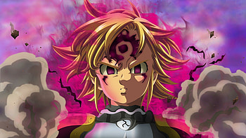 Seven Deadly Sins, Cursed by Light, Anime , Striking designs HD wallpaper
