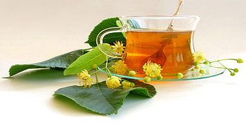 Flowers, Food, Leaves, Cup, Tea, Linden HD wallpaper