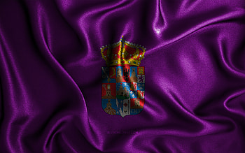 Guadalajara flag, , silk wavy flags, spanish provinces, Day of Guadalajara, fabric flags, Flag of Guadalajara, 3D art, Guadalajara, Europe, Provinces of Spain, Guadalajara 3D flag, Spain HD wallpaper