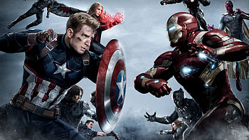 Captain America Vs Iron Man Team, captain-america, iron-man, superheroes, behance HD wallpaper