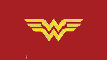Wonder woman, logo, artwork HD wallpaper
