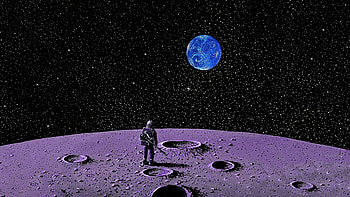 Astronaut Guitar Moon, astronaut, artist, artwork, digital-art HD wallpaper