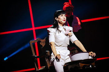 Konstrakta's Eurovision rehearsal, Eurovoix HD wallpaper