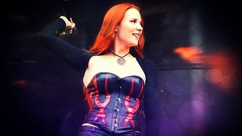Simone Simons, Music, Epica HD wallpaper