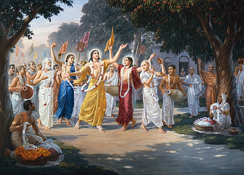 Chaitanya Mahaprabhu - For the Pleasure of Lord Krishna HD wallpaper