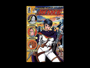 Trekker, comic, girl, dark horse HD wallpaper