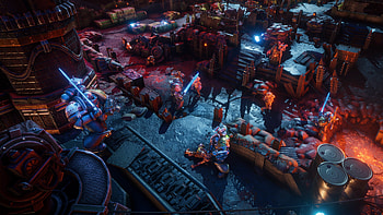 Chaos Gate screenshots, Cinematic trailer, Intense battles, Dark atmosphere HD wallpaper