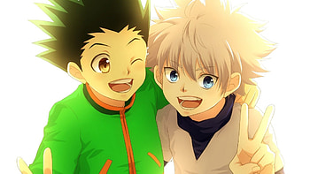 Hunter x Hunter, Gon and Killua , Animated , Dynamic duo HD wallpaper