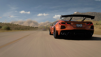 Chevrolet Corvette Forza Horizon 5 HD wallpaper