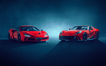 Novitec Ferrari 812 GTS front view, Ferrari 812 Sport, supercars, italian sports cars, Ferrari HD wallpaper