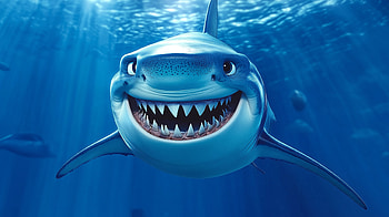 Bruce the Shark from Finding Nemo, movie, Finding Nemo, Bruce (Finding Nemo) HD wallpaper