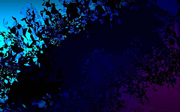 Layered Blue, blue, abstract HD wallpaper