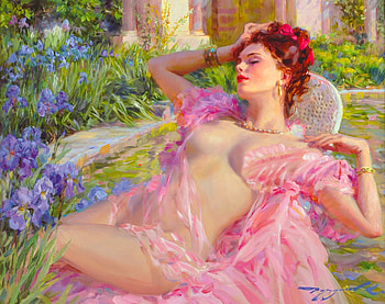 dreming, girls, women, painting, abstract HD wallpaper