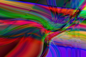Abstract, Multicolored, Motley, Gradient, Distortion, Folds, Pleating HD wallpaper