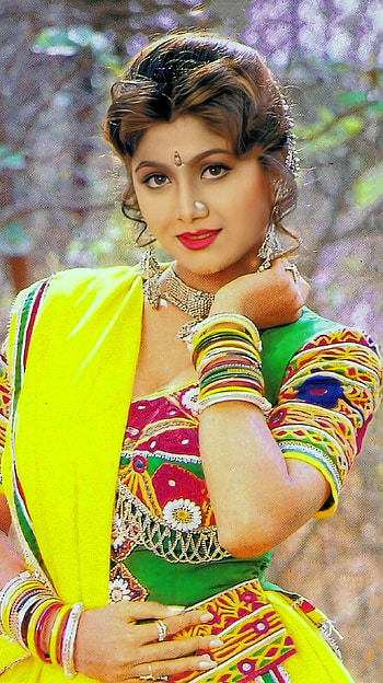 Shilpa Shetty, bollywood actress, vintage HD phone wallpaper