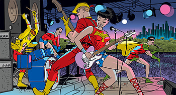 Comic, Teen Titans HD wallpaper