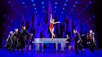42nd Street The Musical, Tap dancing extravaganza, Broadway classic, Showbiz glamour HD wallpaper