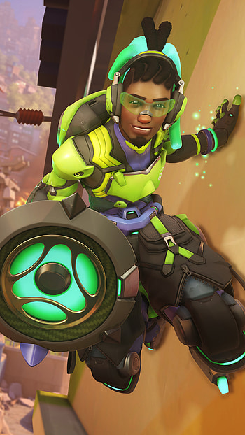 Overwatch hero, Lucio's animated , Michelle Simpson, Gaming HD phone wallpaper