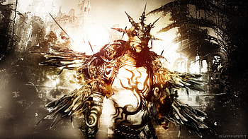Guild Wars, Full , Godlike, Syanart Station HD wallpaper