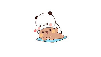 Milk & Mocha Bears — Kawaii Cuddle HD wallpaper