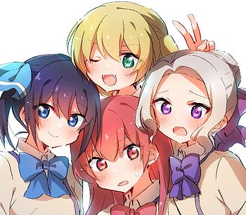 Kanojo mo Kanojo Anime : Colorful Character Squad, Anime, Kanojo mo Kanojo HD wallpaper