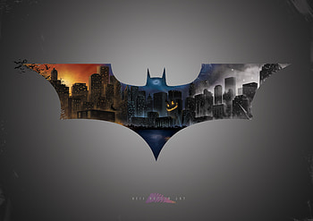 The Dark Knight Bat Logo , dark-knight, batman, movies, logo HD wallpaper